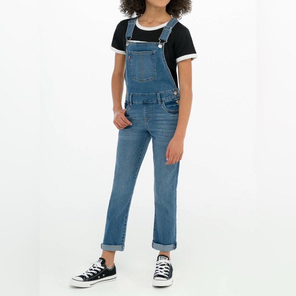 Levi’s Girls’ West Lake Denim Overalls